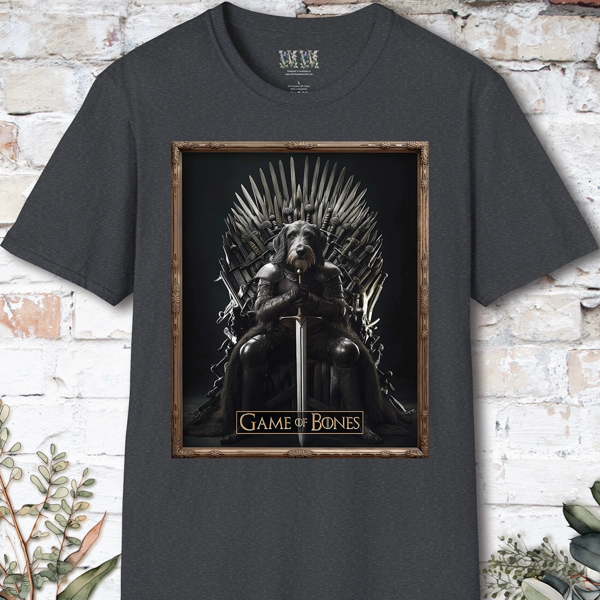 Irish Wolfhound, Game of Bones, Unisex T shirt