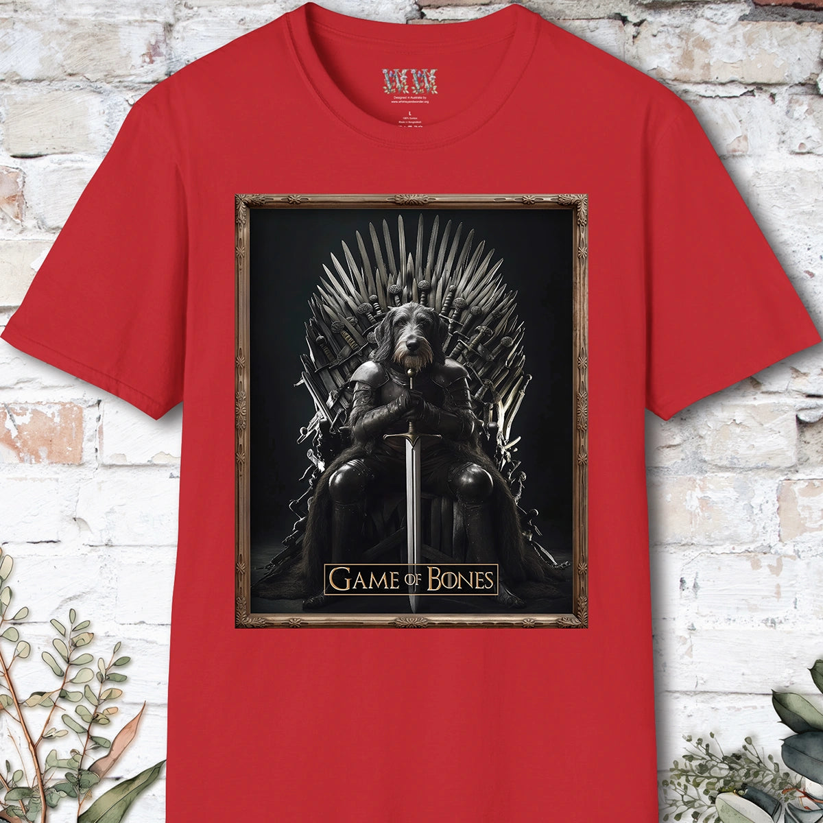 Irish Wolfhound, Game of Bones, Unisex T shirt