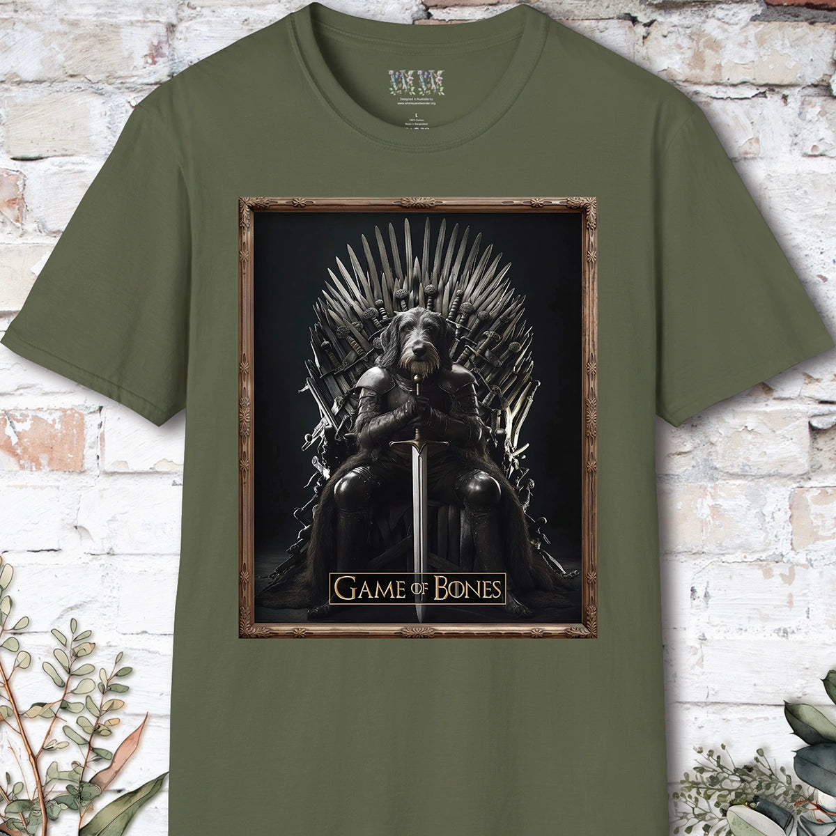 Irish Wolfhound, Game of Bones, Unisex T shirt