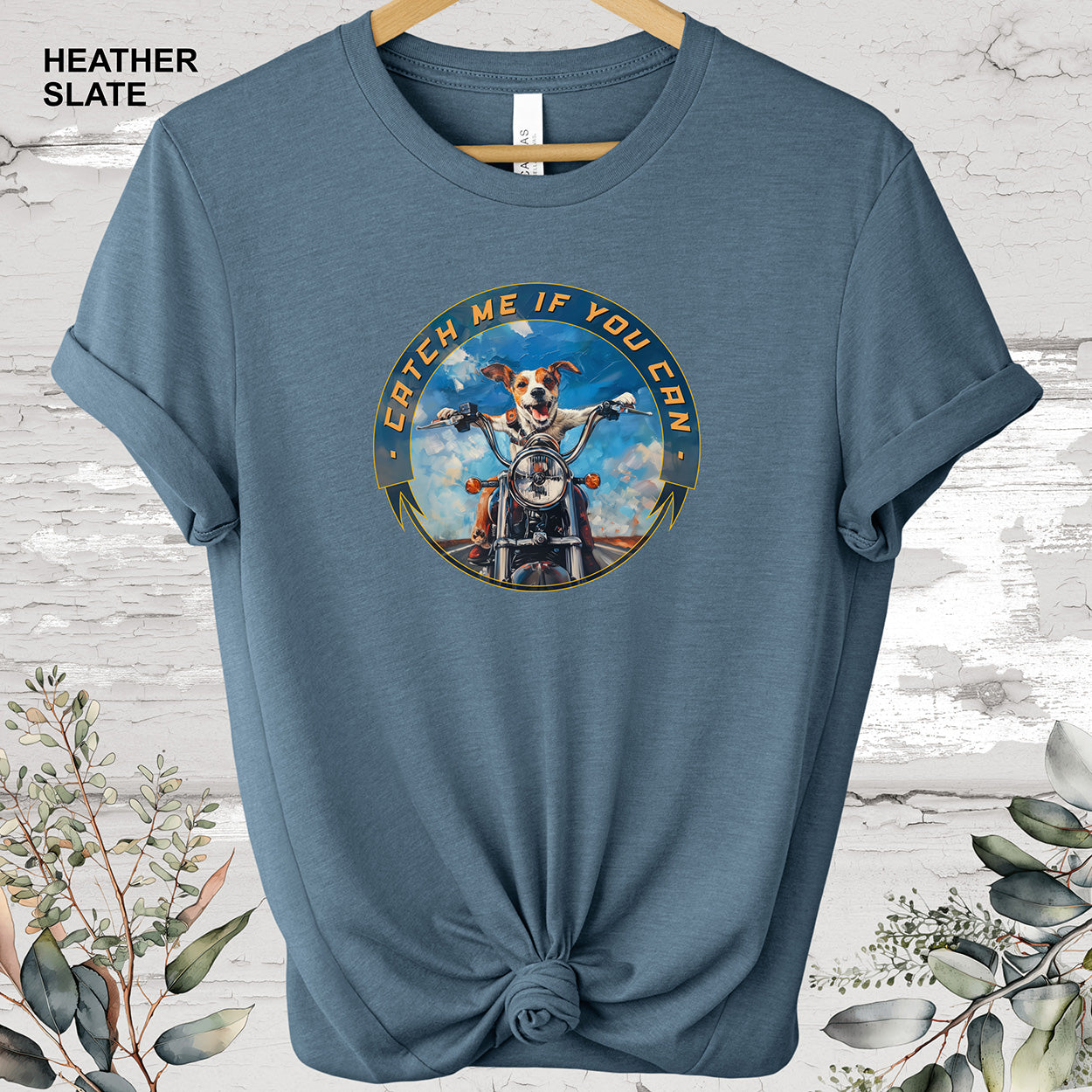 Jack Russell Terrier 'Catch me if you can' T shirt