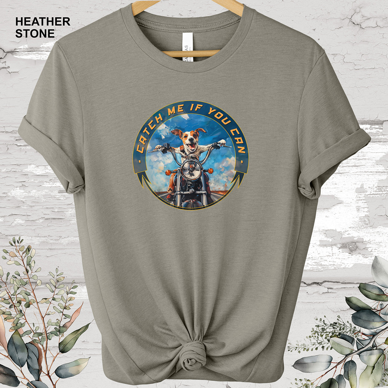 Jack Russell Terrier 'Catch me if you can' T shirt