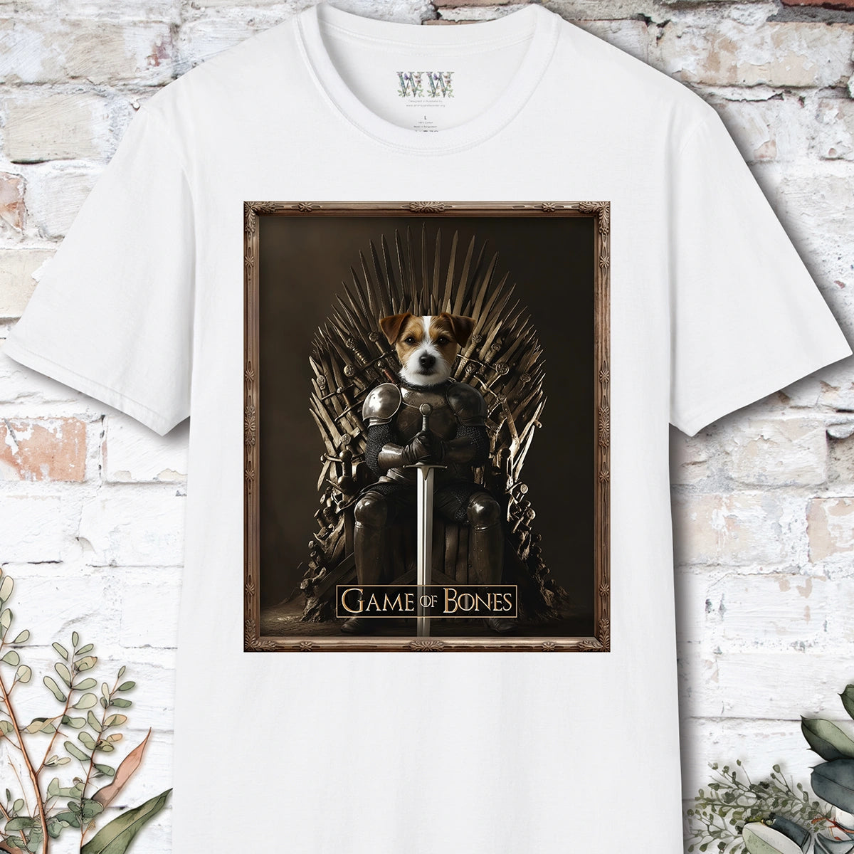 Jack Russell, Game of Bones, Unisex T shirt