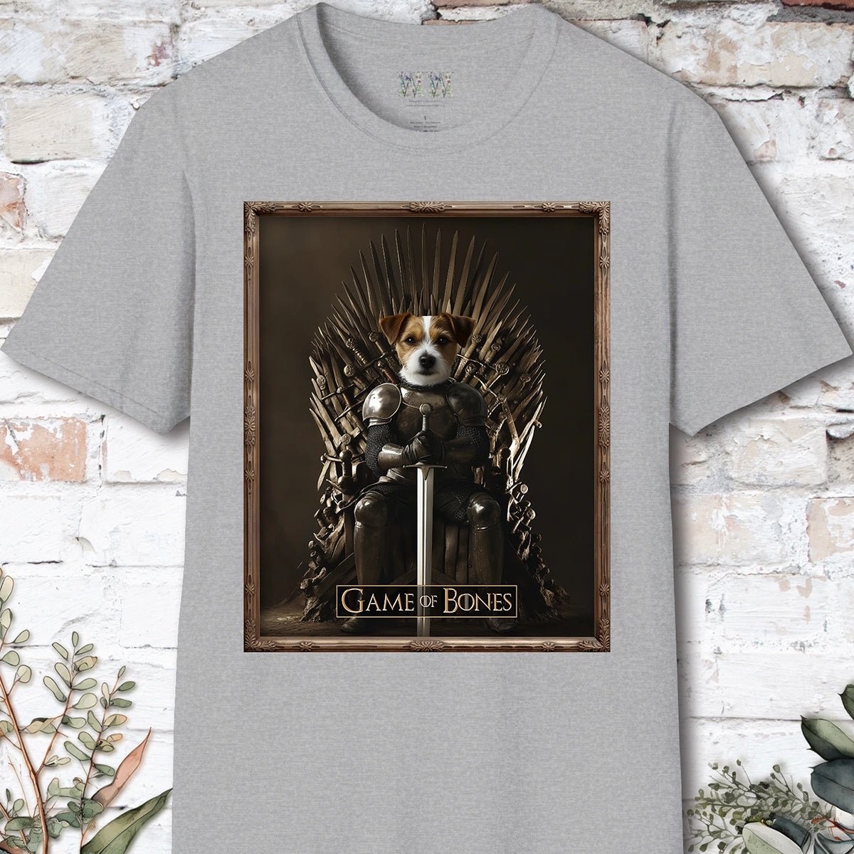 Jack Russell, Game of Bones, Unisex T shirt