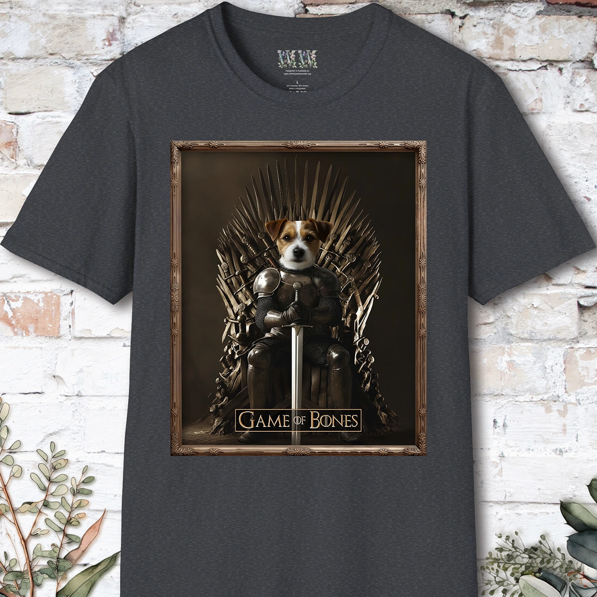 Jack Russell, Game of Bones, Unisex T shirt