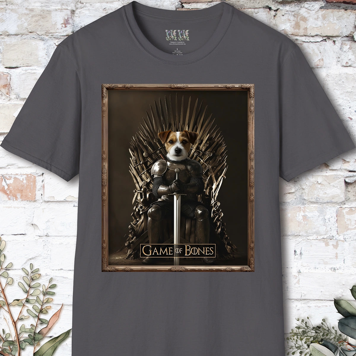 Jack Russell, Game of Bones, Unisex T shirt