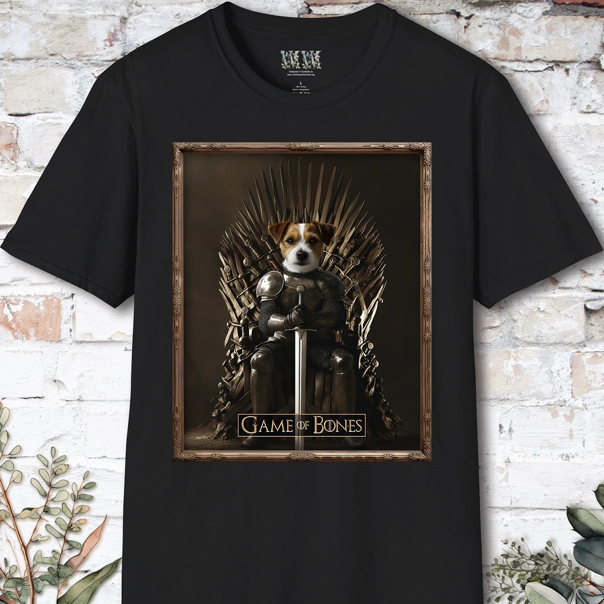 Jack Russell, Game of Bones, Unisex T shirt