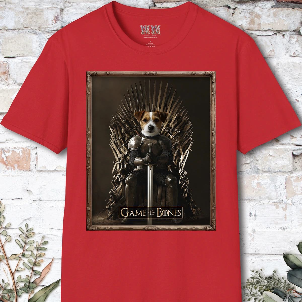 Jack Russell, Game of Bones, Unisex T shirt