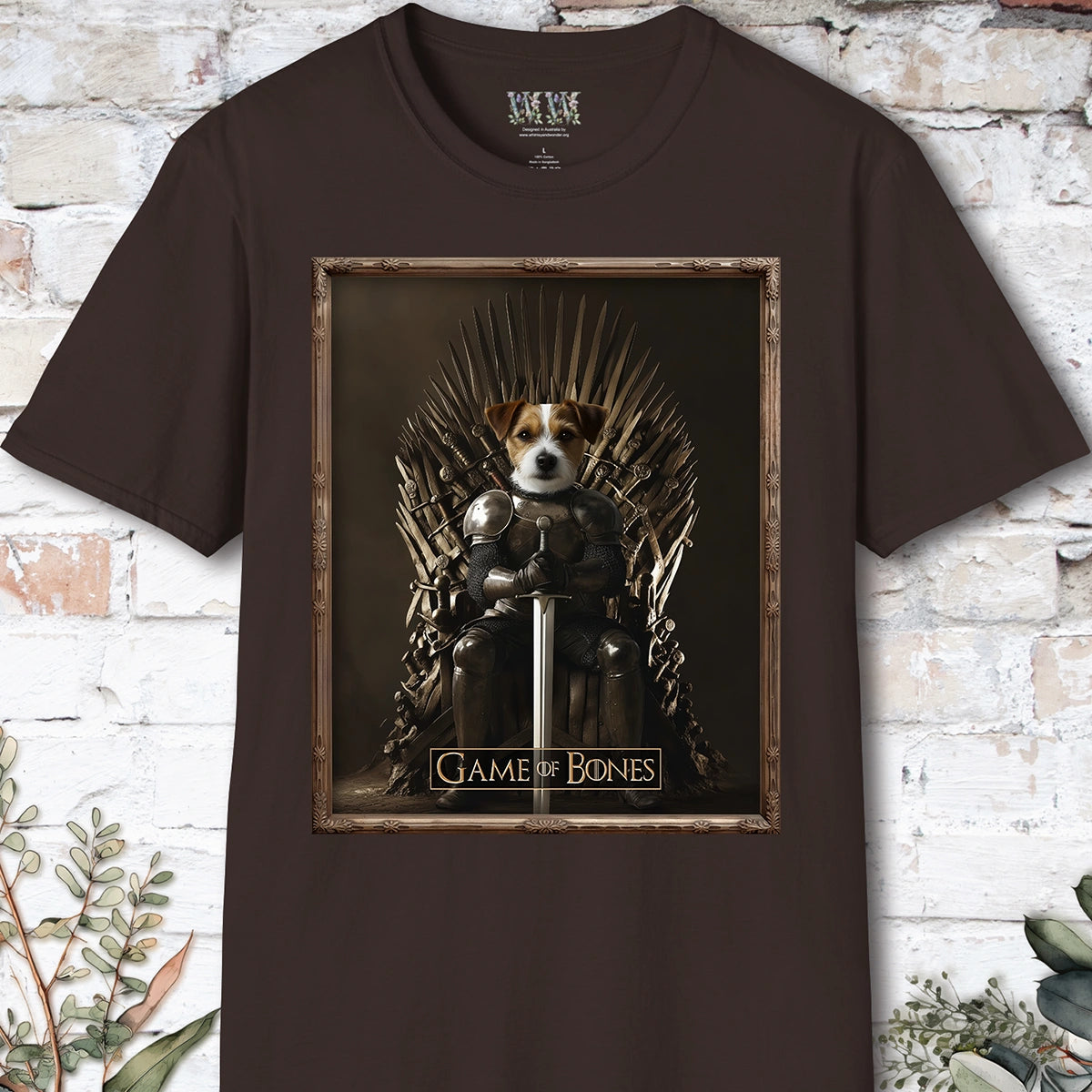 Jack Russell, Game of Bones, Unisex T shirt