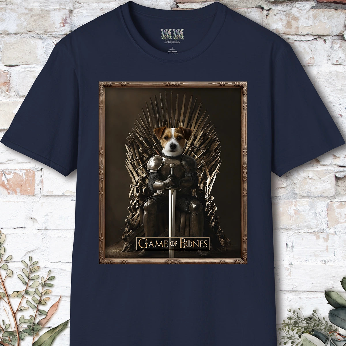 Jack Russell, Game of Bones, Unisex T shirt