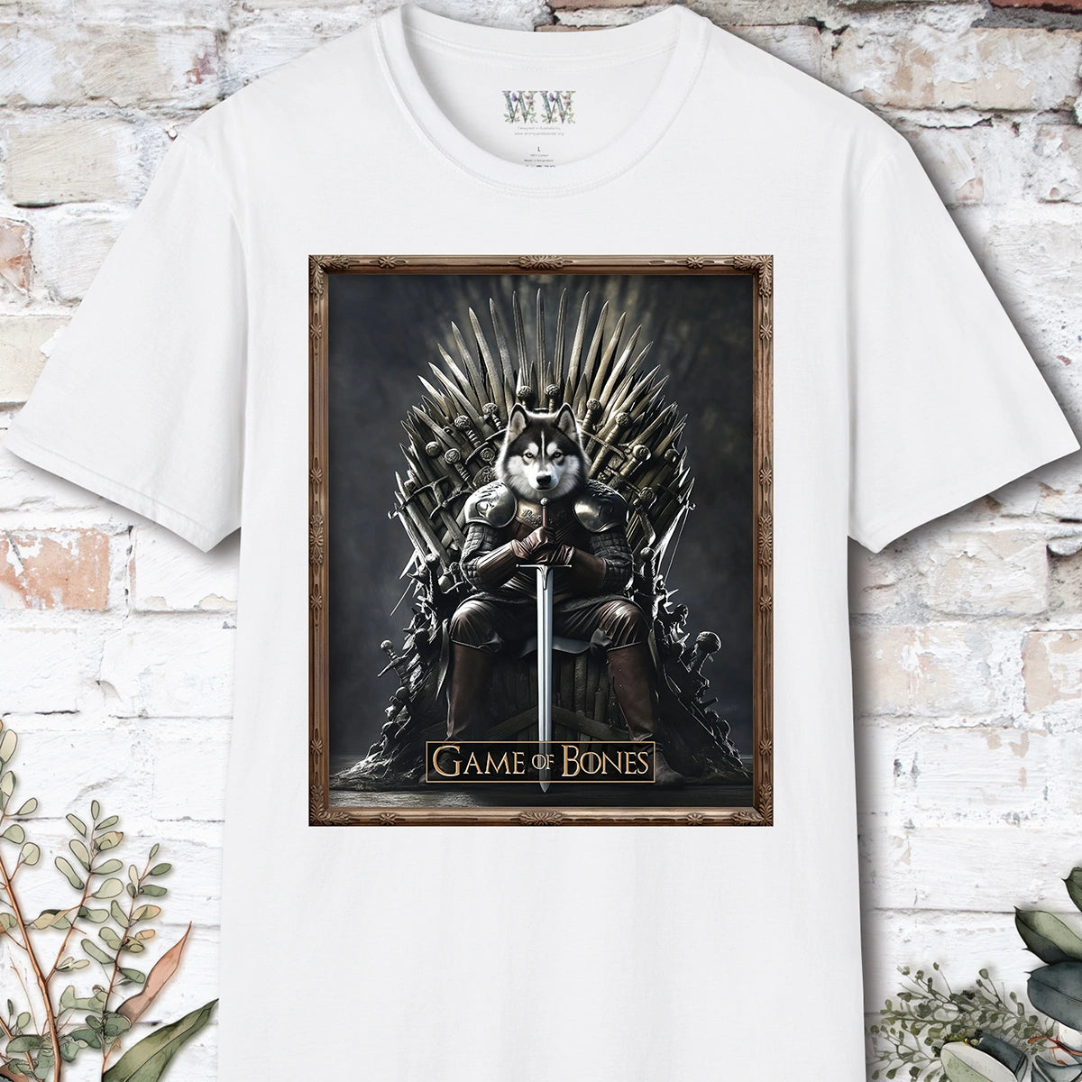Keeshond, Game of Bones, Unisex T shirt