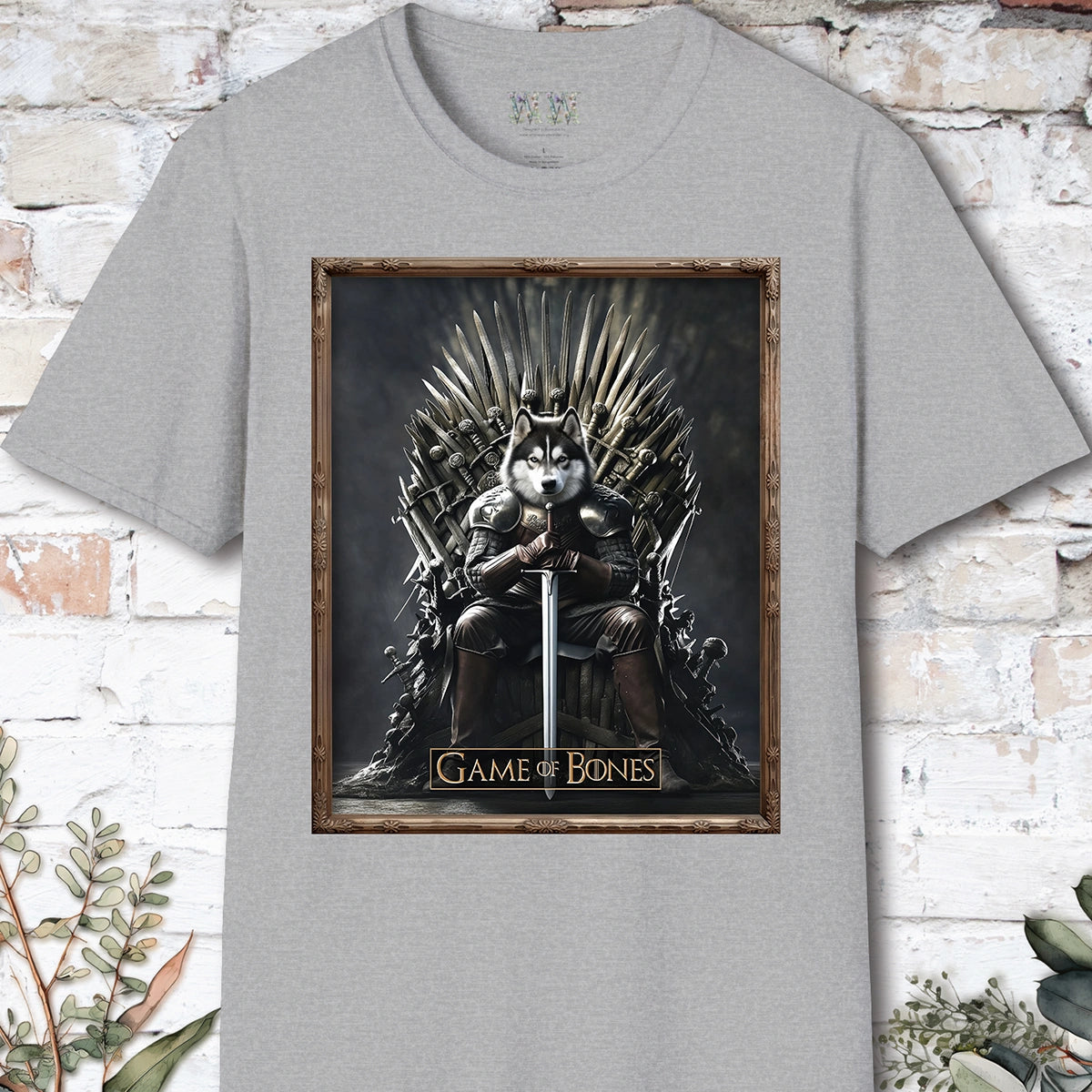 Keeshond, Game of Bones, Unisex T shirt