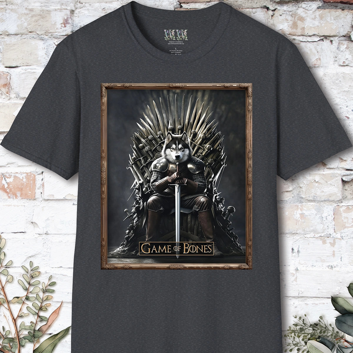 Keeshond, Game of Bones, Unisex T shirt