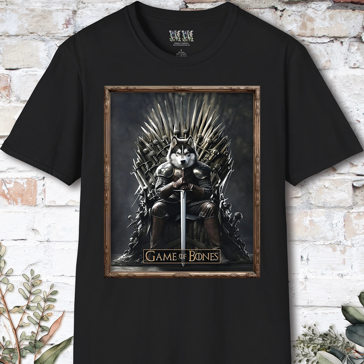 Keeshond, Game of Bones, Unisex T shirt