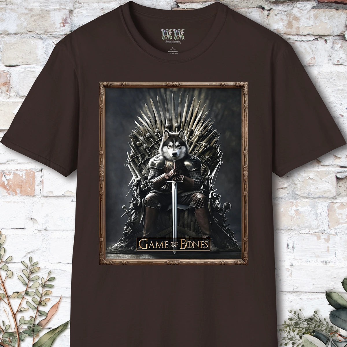 Keeshond, Game of Bones, Unisex T shirt