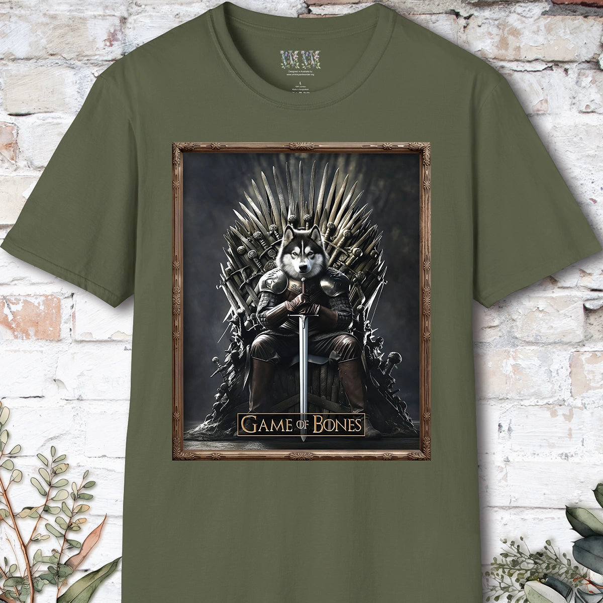 Keeshond, Game of Bones, Unisex T shirt