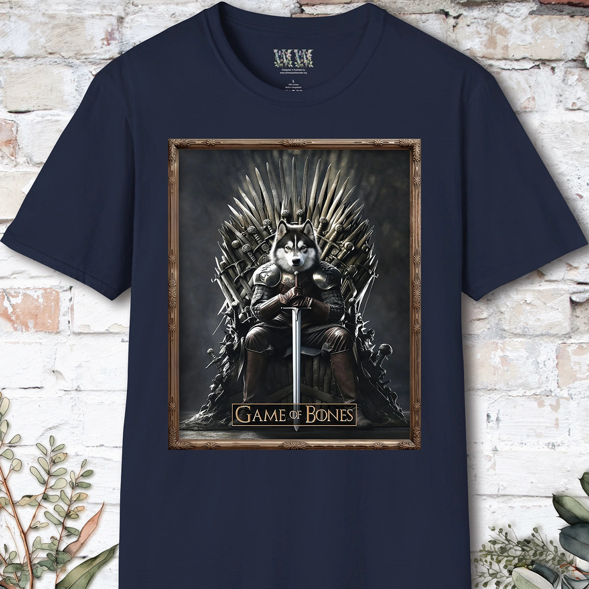 Keeshond, Game of Bones, Unisex T shirt