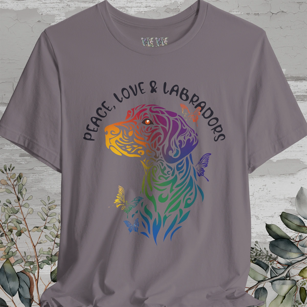 Peace, Love & Labradors #2 T shirt