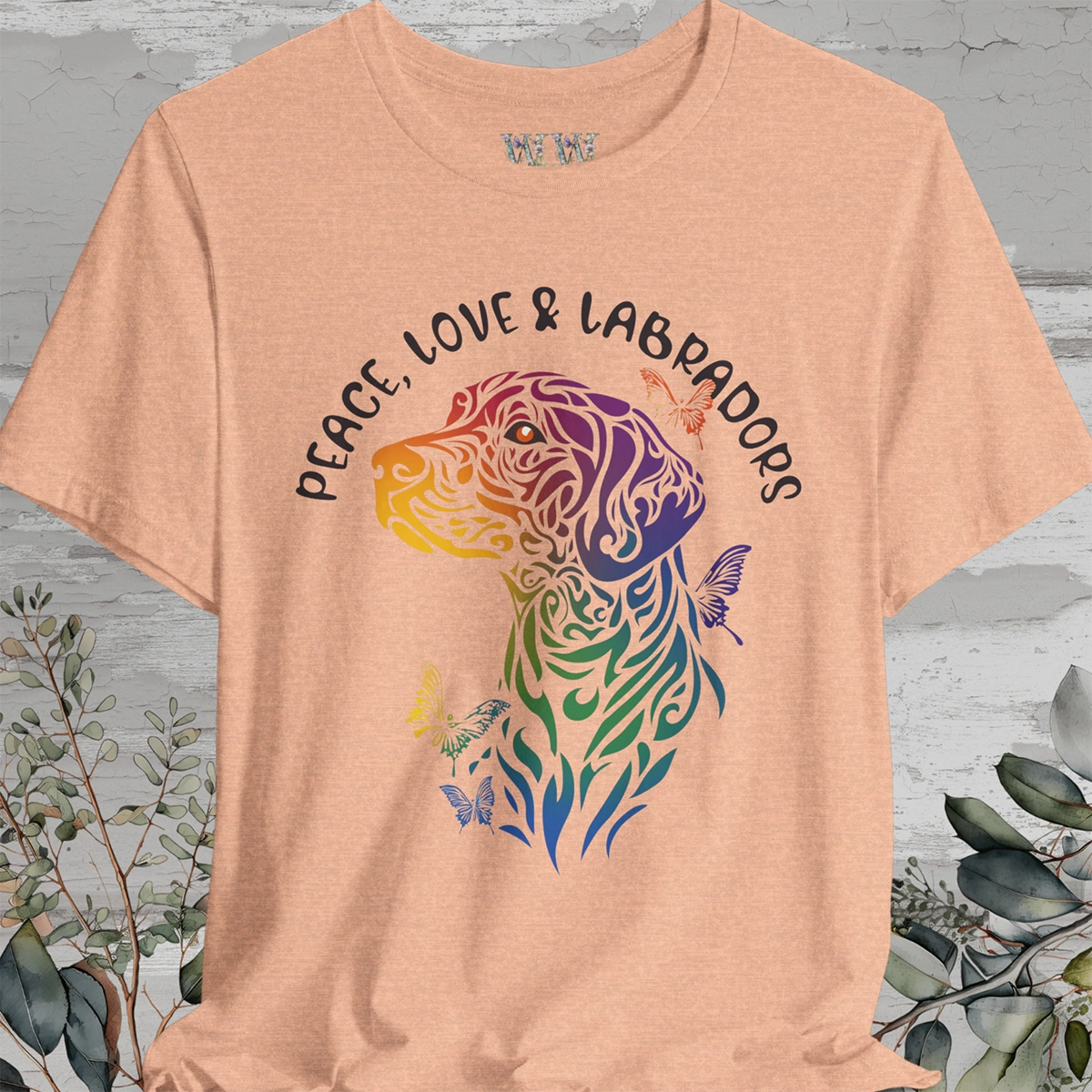 Peace, Love & Labradors #2 T shirt