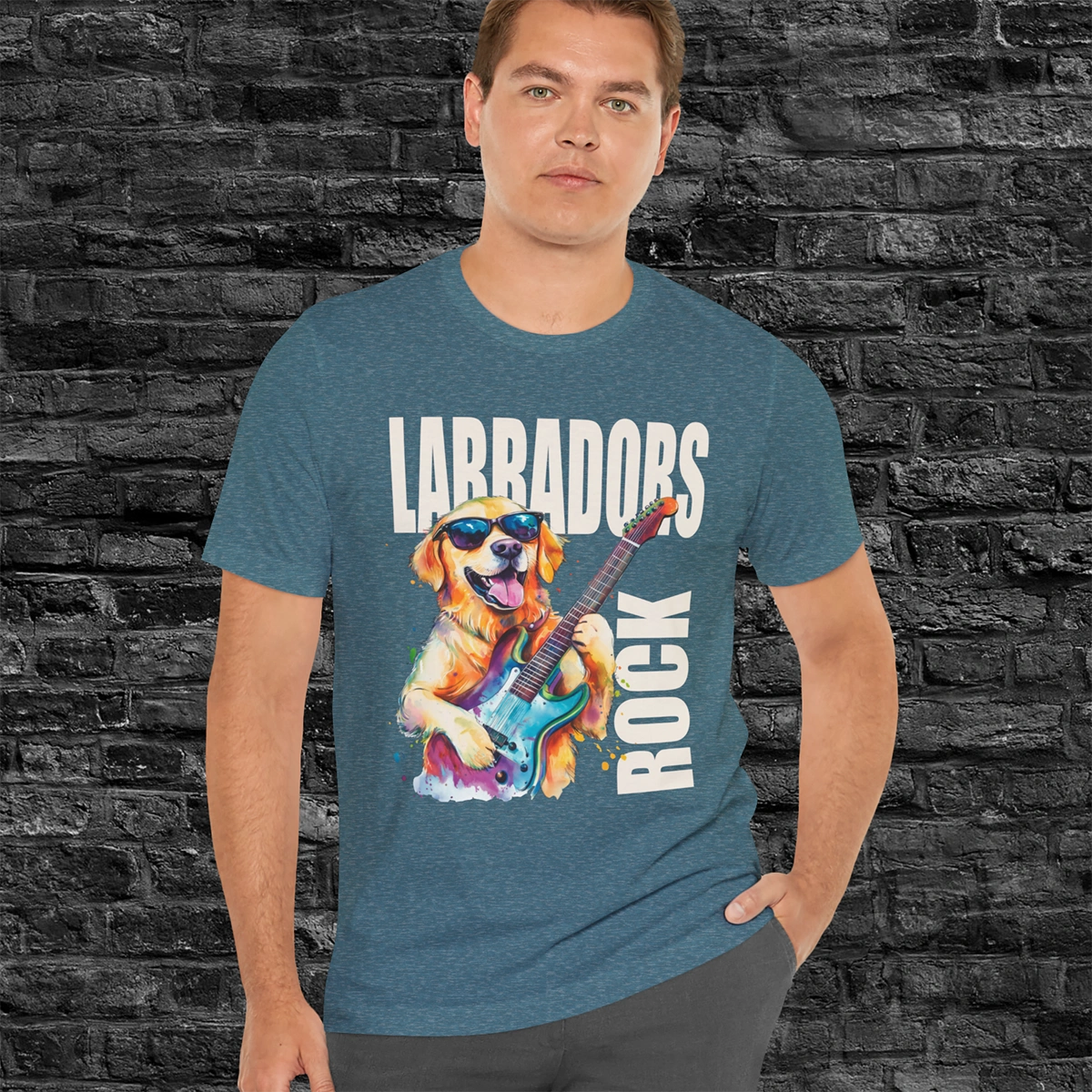 Labradors Rock #1 T shirt