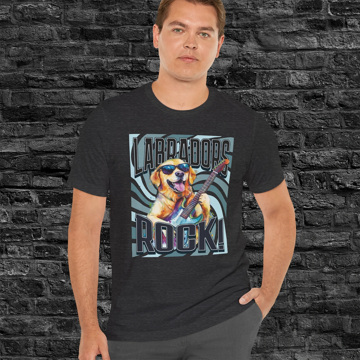Labradors Rock #5 T shirt