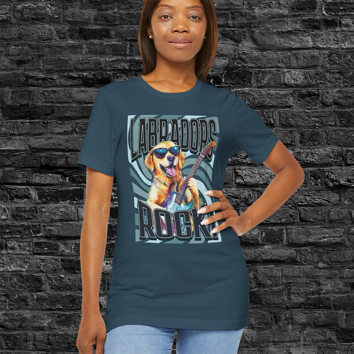 Labradors Rock #5 T shirt