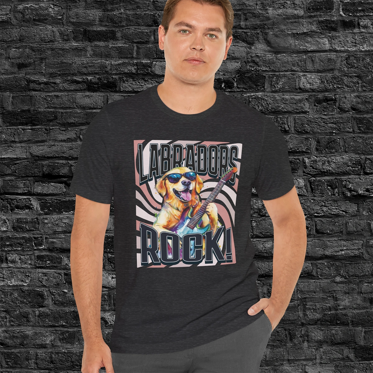 Labradors Rock #7 T shirt
