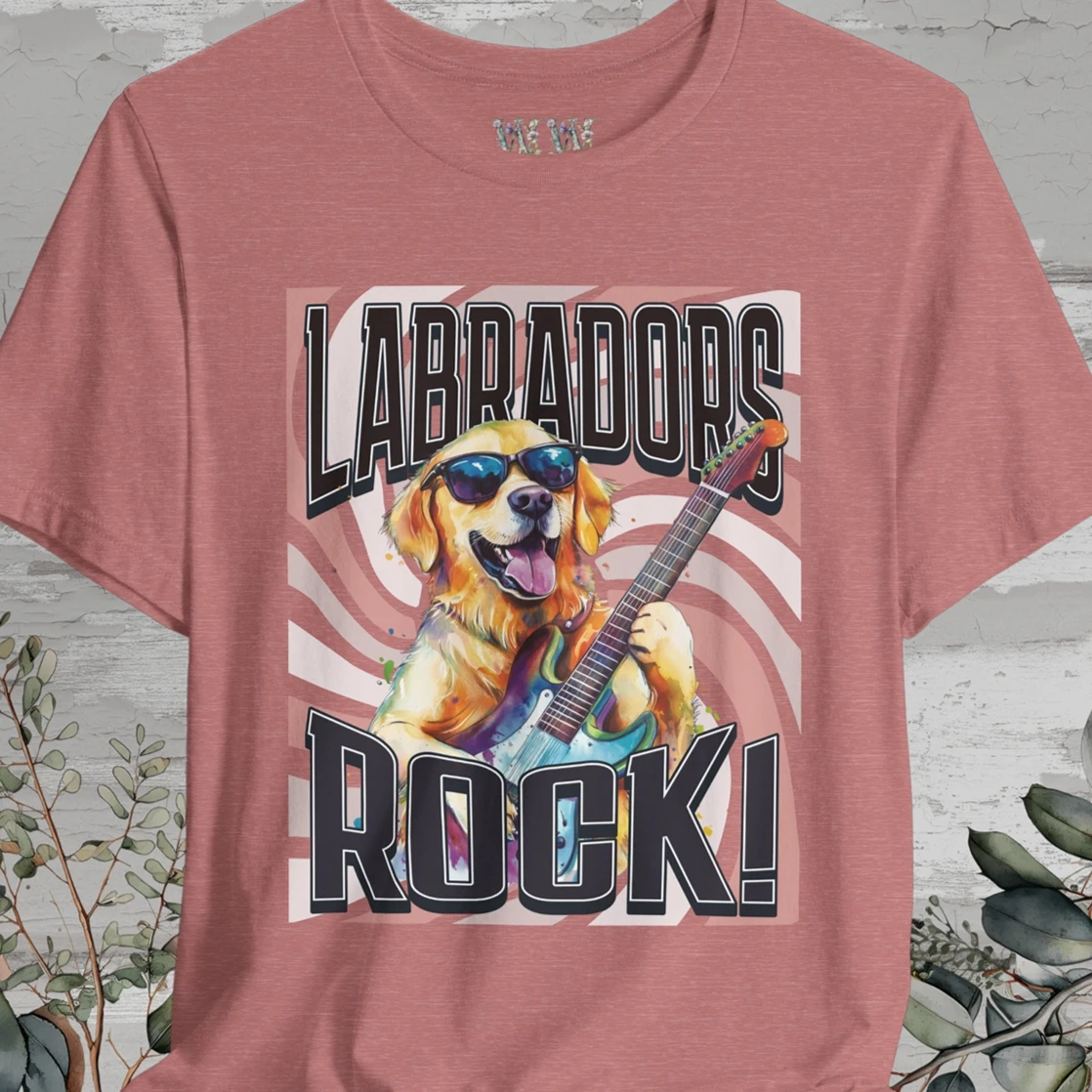 Labradors Rock #7 T shirt
