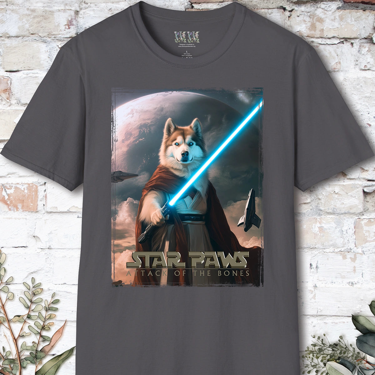 Malamute #2 Star Paws Unisex T shirt