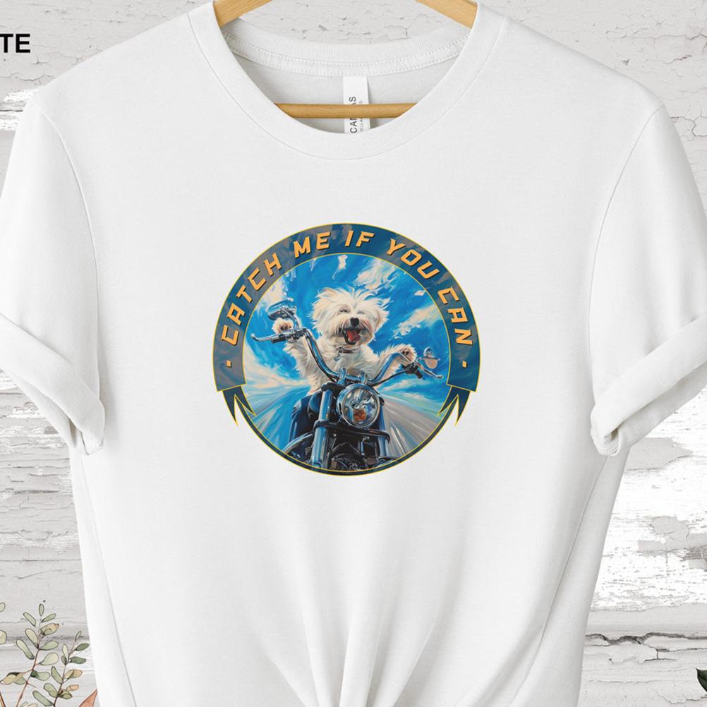 Maltese 'Catch me if you can' T shirt