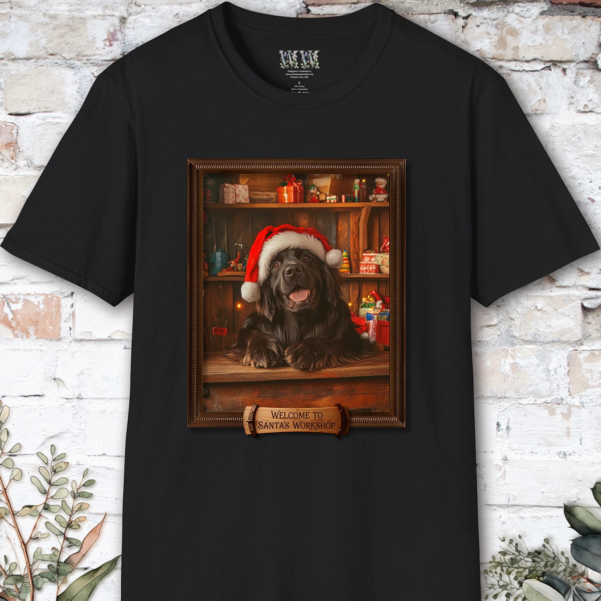 Newfoundland Santa's Workshop Unisex T shirt