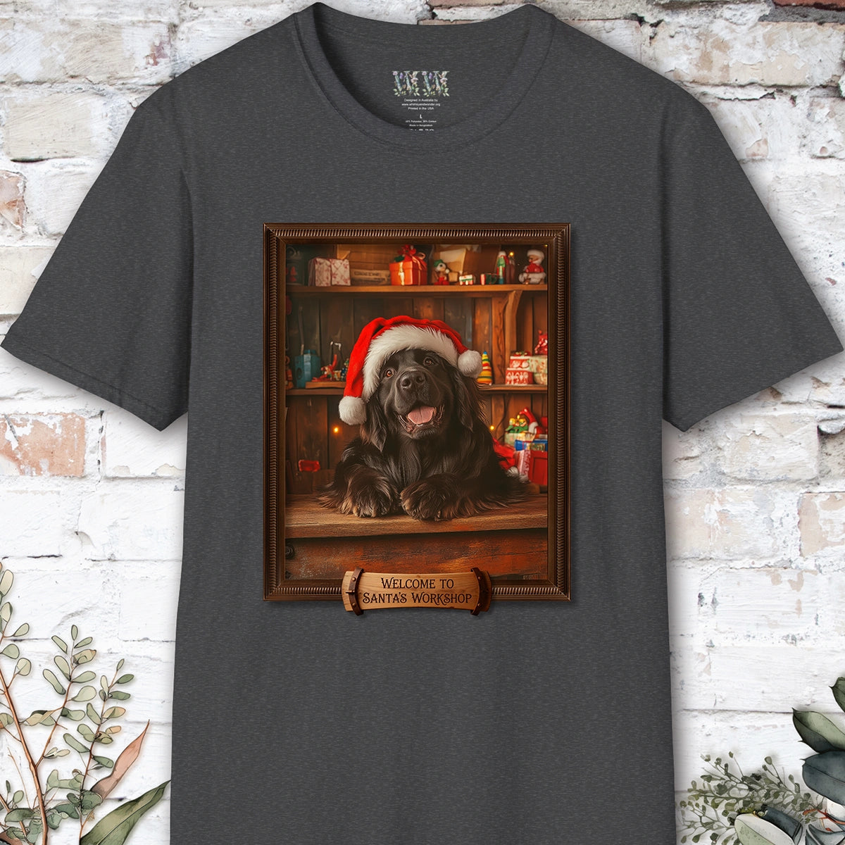 Newfoundland Santa's Workshop Unisex T shirt