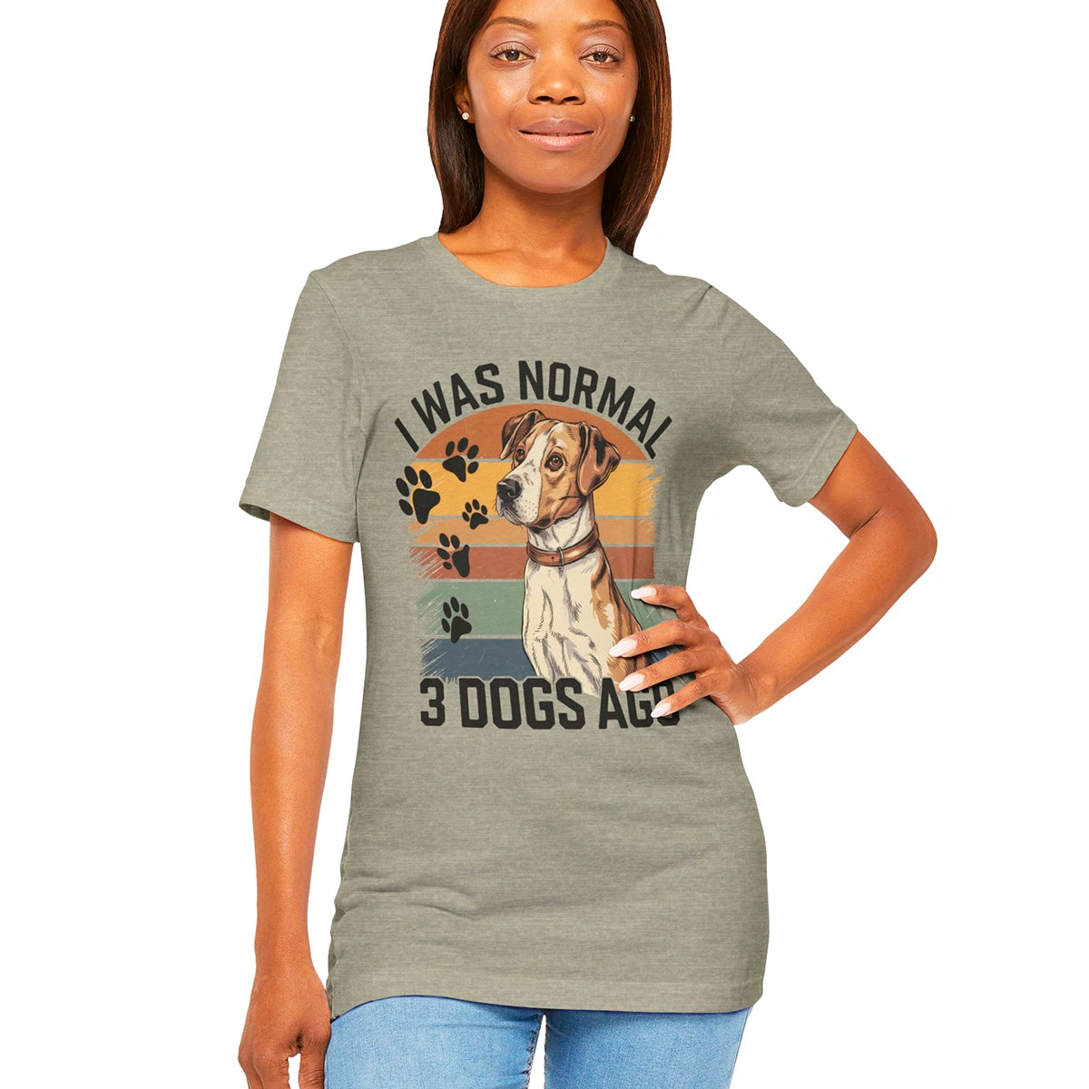 I Was Normal 3 Dogs Ago #2 - Unisex T shirt
