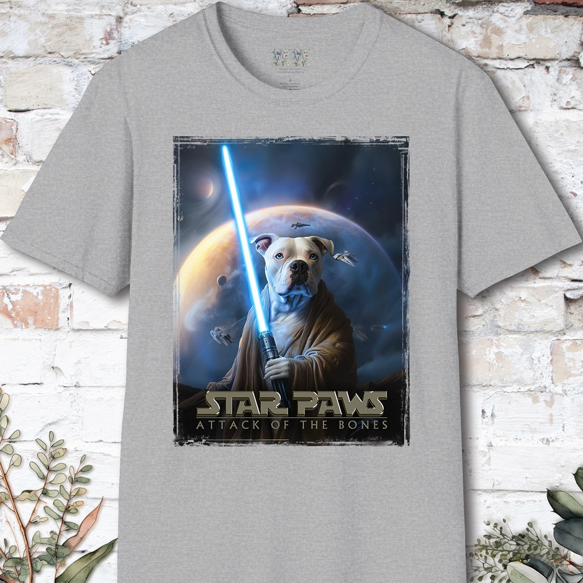 Pit Bull Terrier #3 Star Paws Unisex T shirt