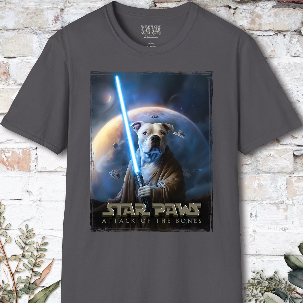 Pit Bull Terrier #3 Star Paws Unisex T shirt