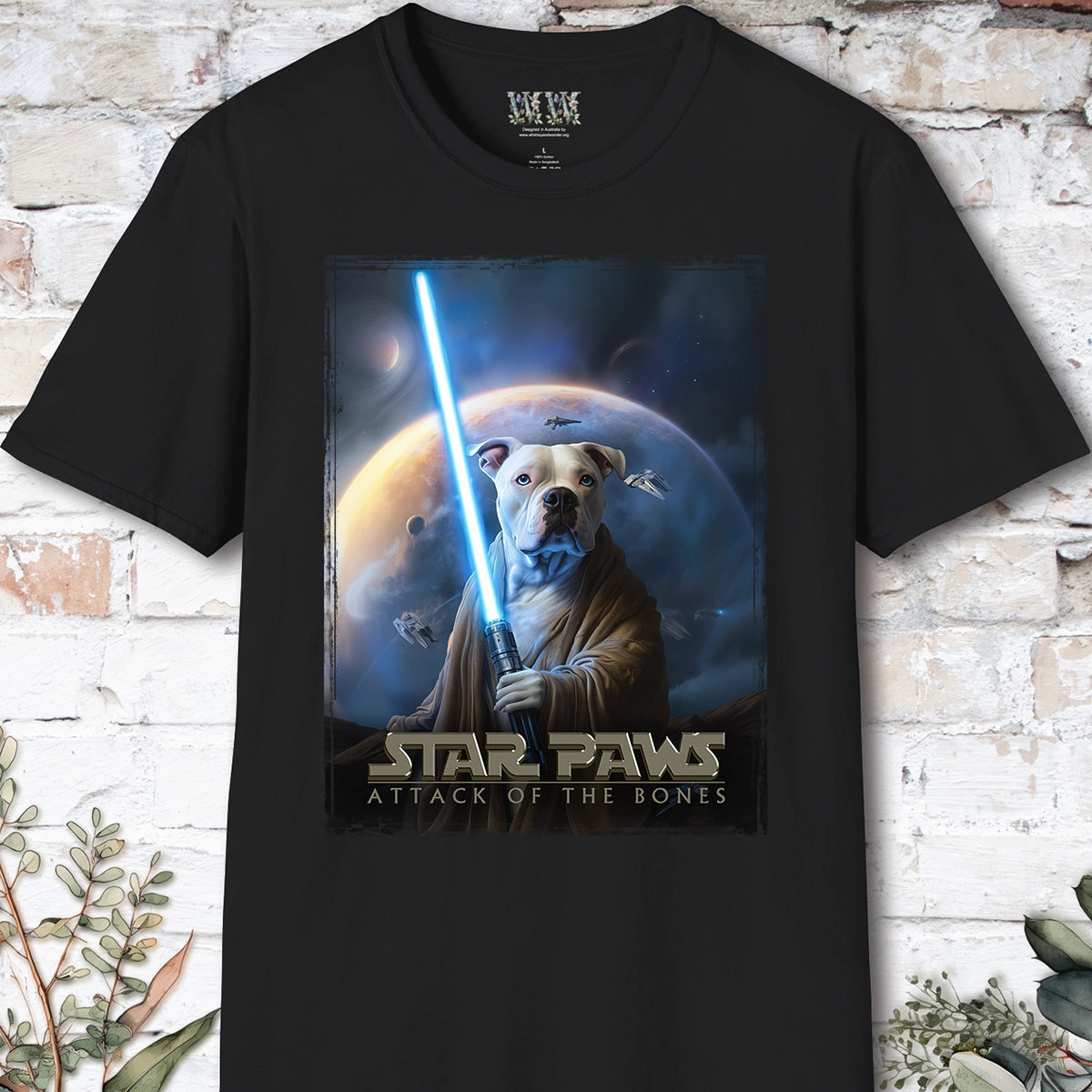 Pit Bull Terrier #3 Star Paws Unisex T shirt