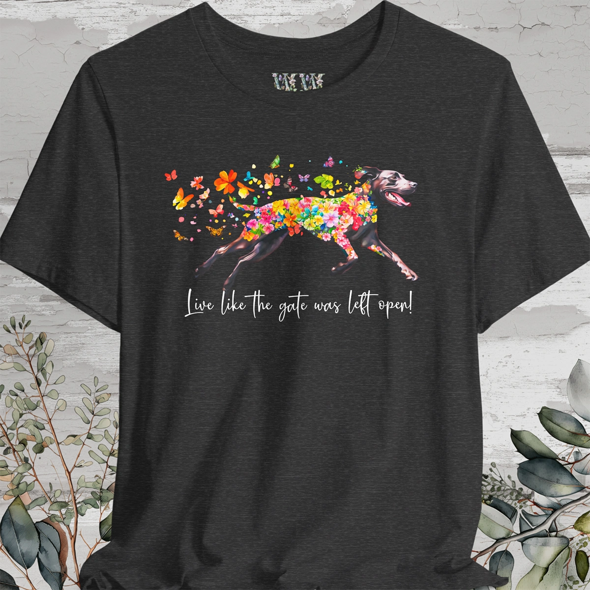 Pointador #1 "Live like the gate was left open" Unisex T shirt