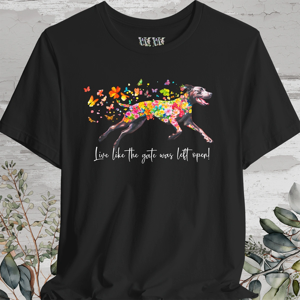 Pointador #1 "Live like the gate was left open" Unisex T shirt