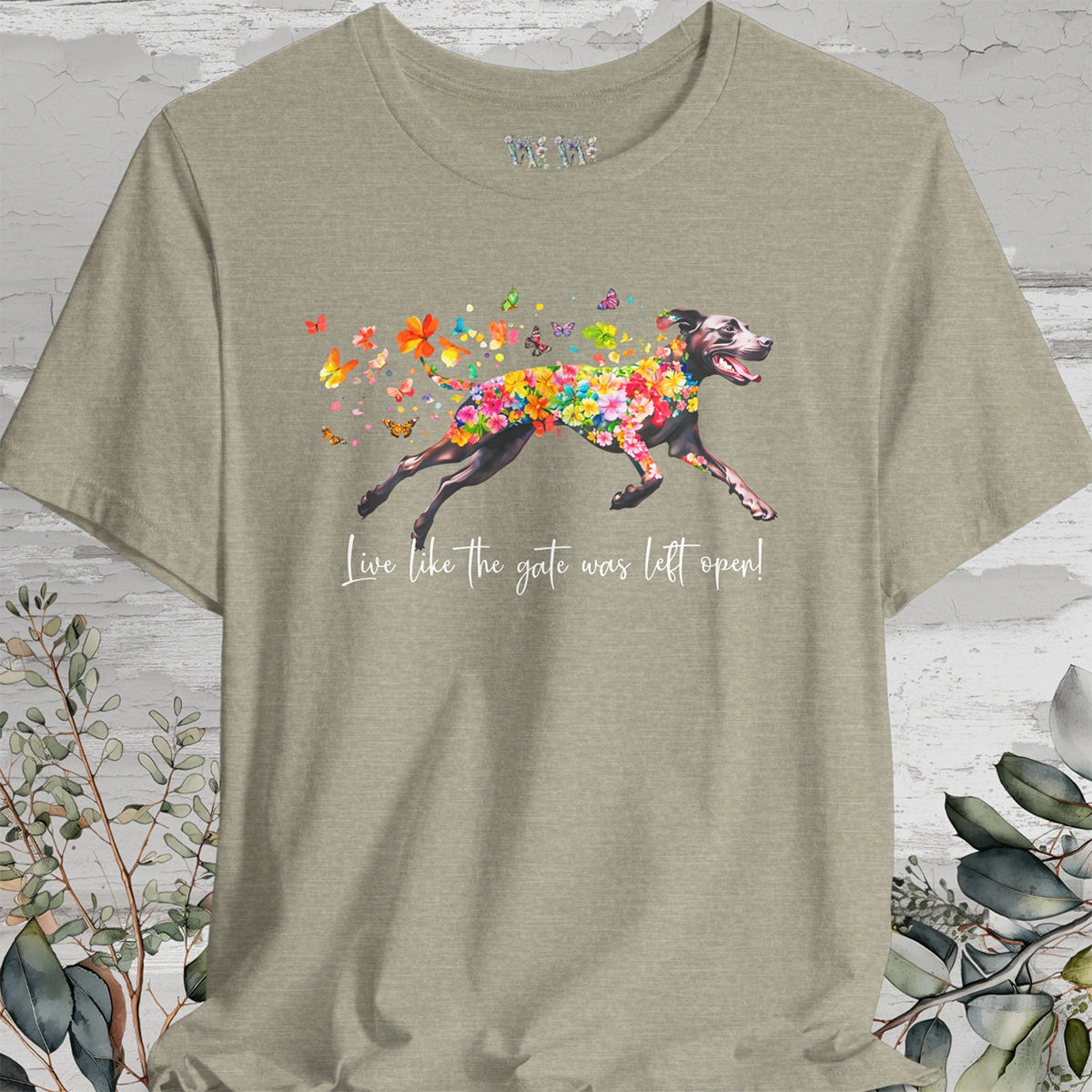 Pointador #1 "Live like the gate was left open" Unisex T shirt