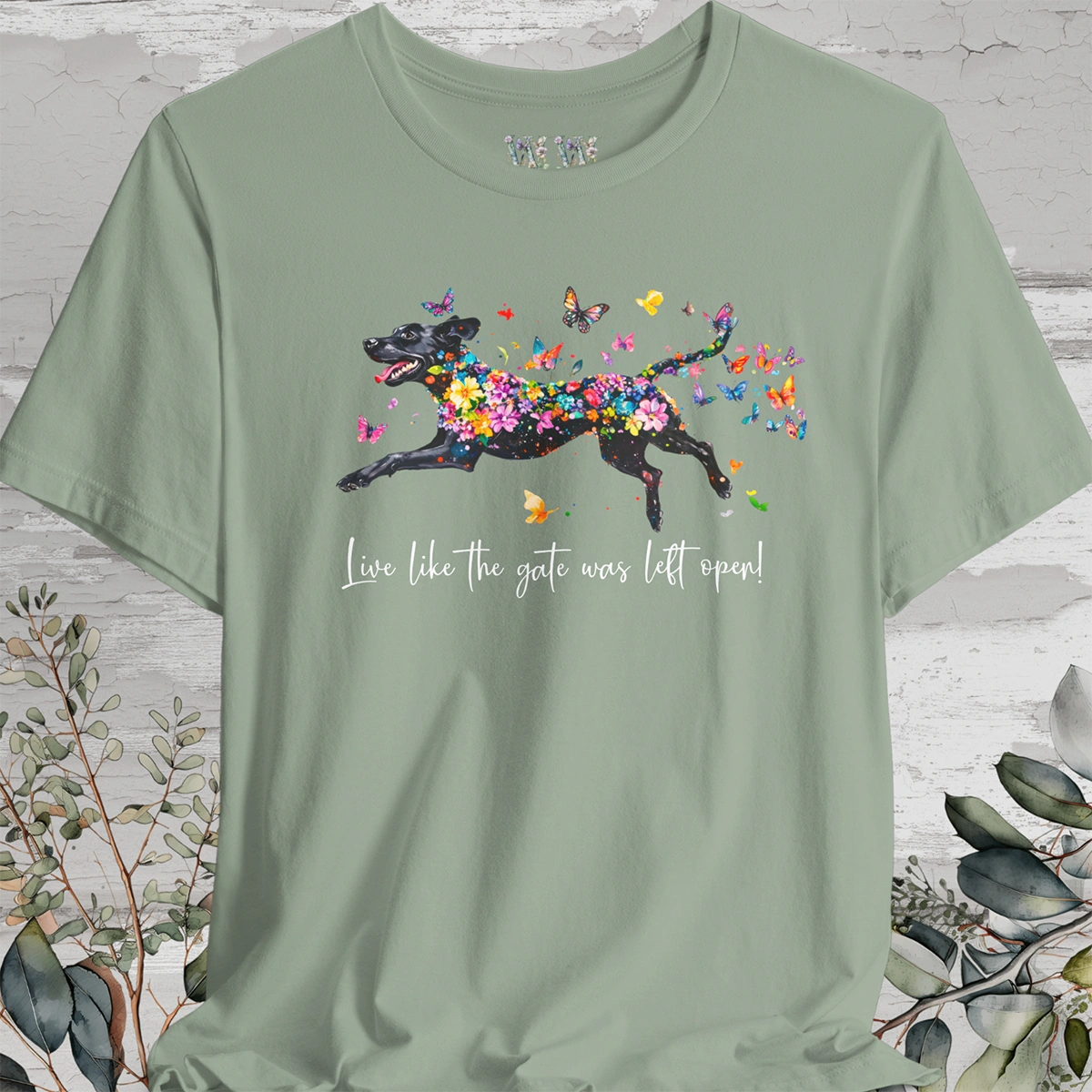 Pointador #2 "Live like the gate was left open" Unisex T shirt