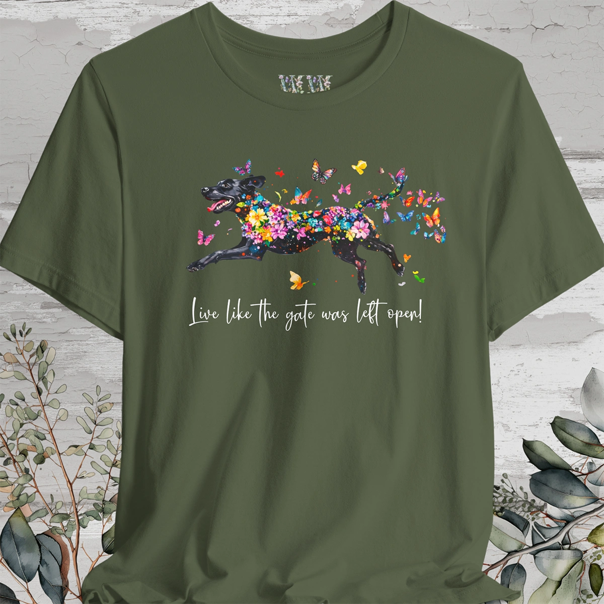 Pointador #2 "Live like the gate was left open" Unisex T shirt