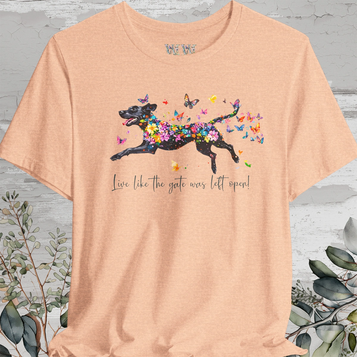 Pointador #2 "Live like the gate was left open" Unisex T shirt