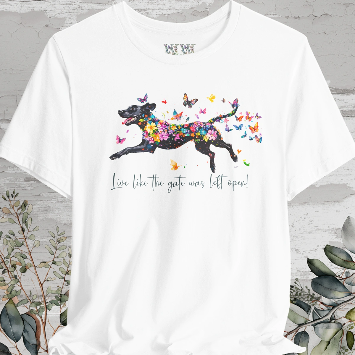Pointador #2 "Live like the gate was left open" Unisex T shirt