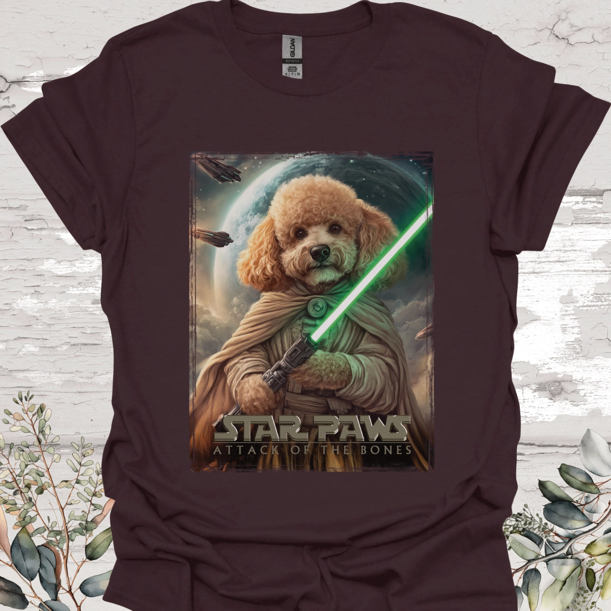 Poodle #1 Star Paws Unisex T shirt