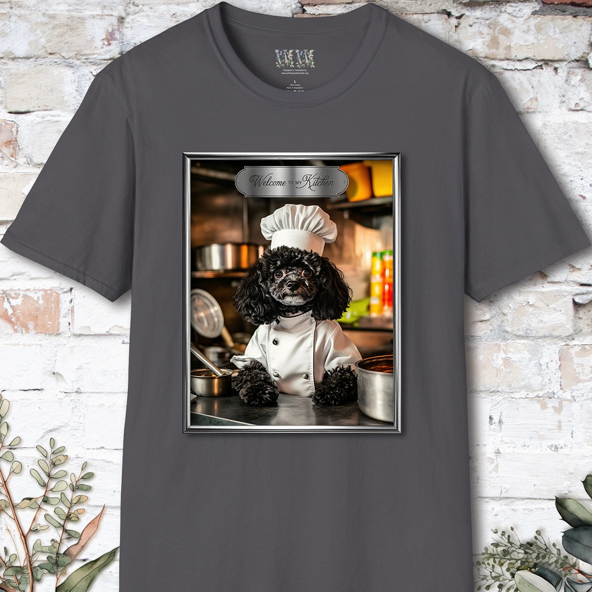Poodle #1 Chef Unisex T shirt
