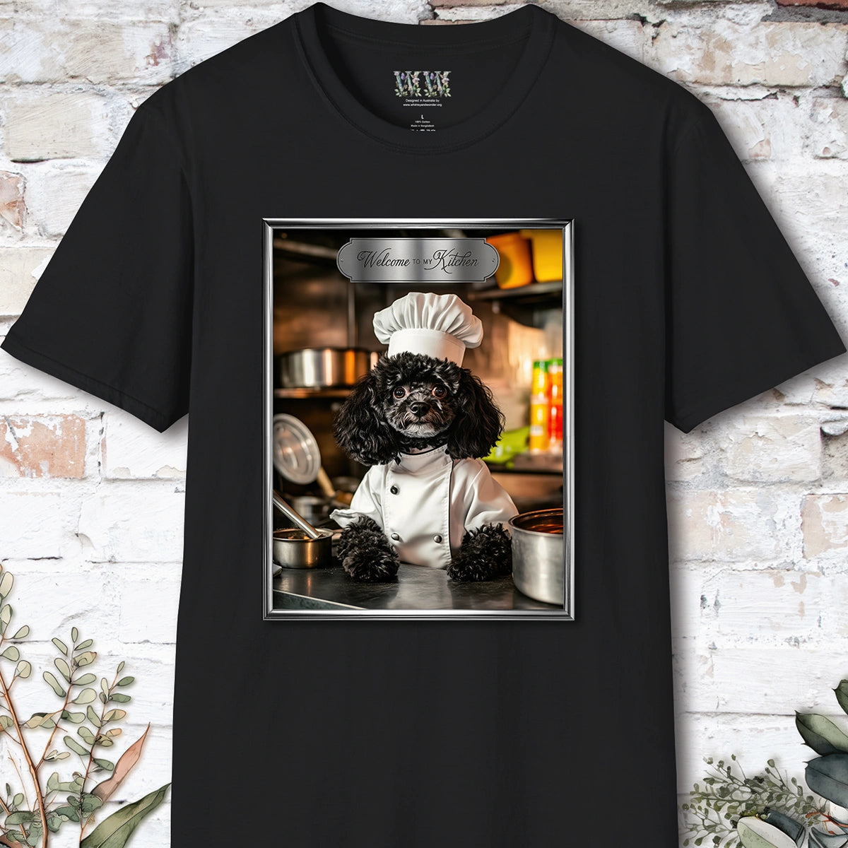 Poodle #1 Chef Unisex T shirt