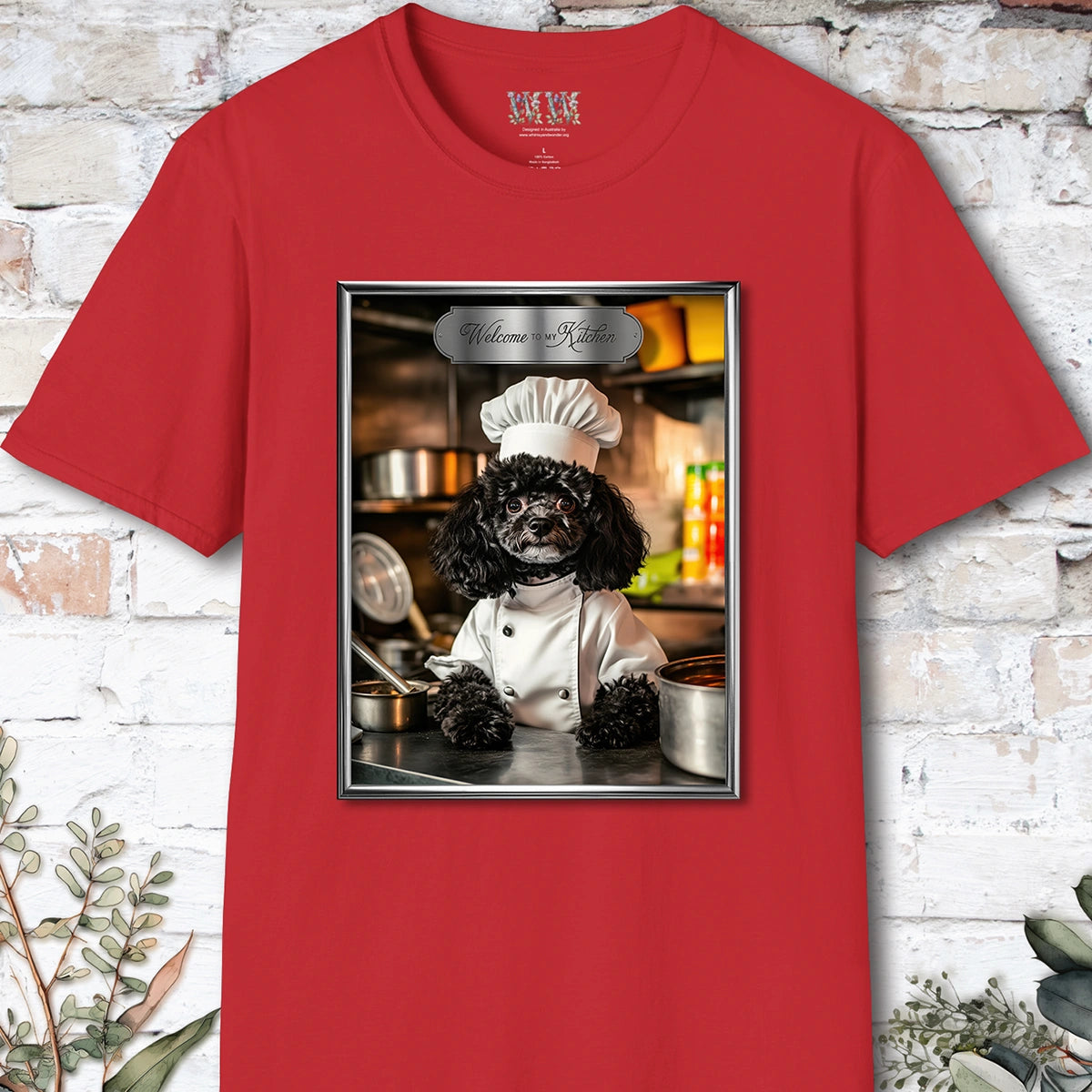 Poodle #1 Chef Unisex T shirt