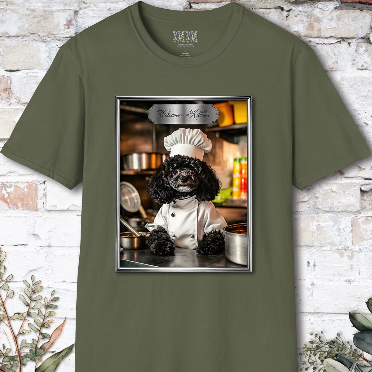 Poodle #1 Chef Unisex T shirt