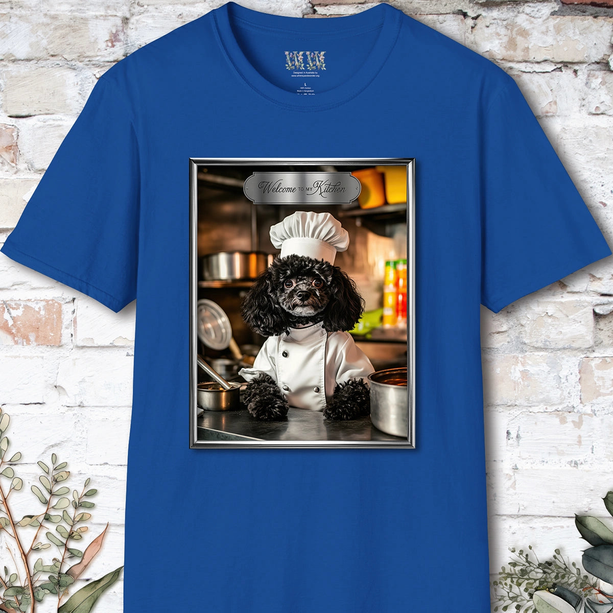 Poodle #1 Chef Unisex T shirt