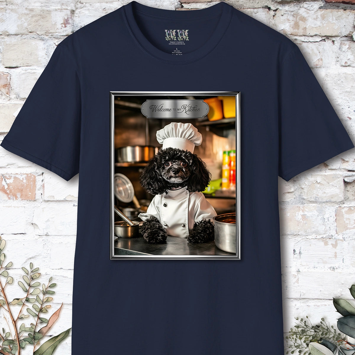 Poodle #1 Chef Unisex T shirt