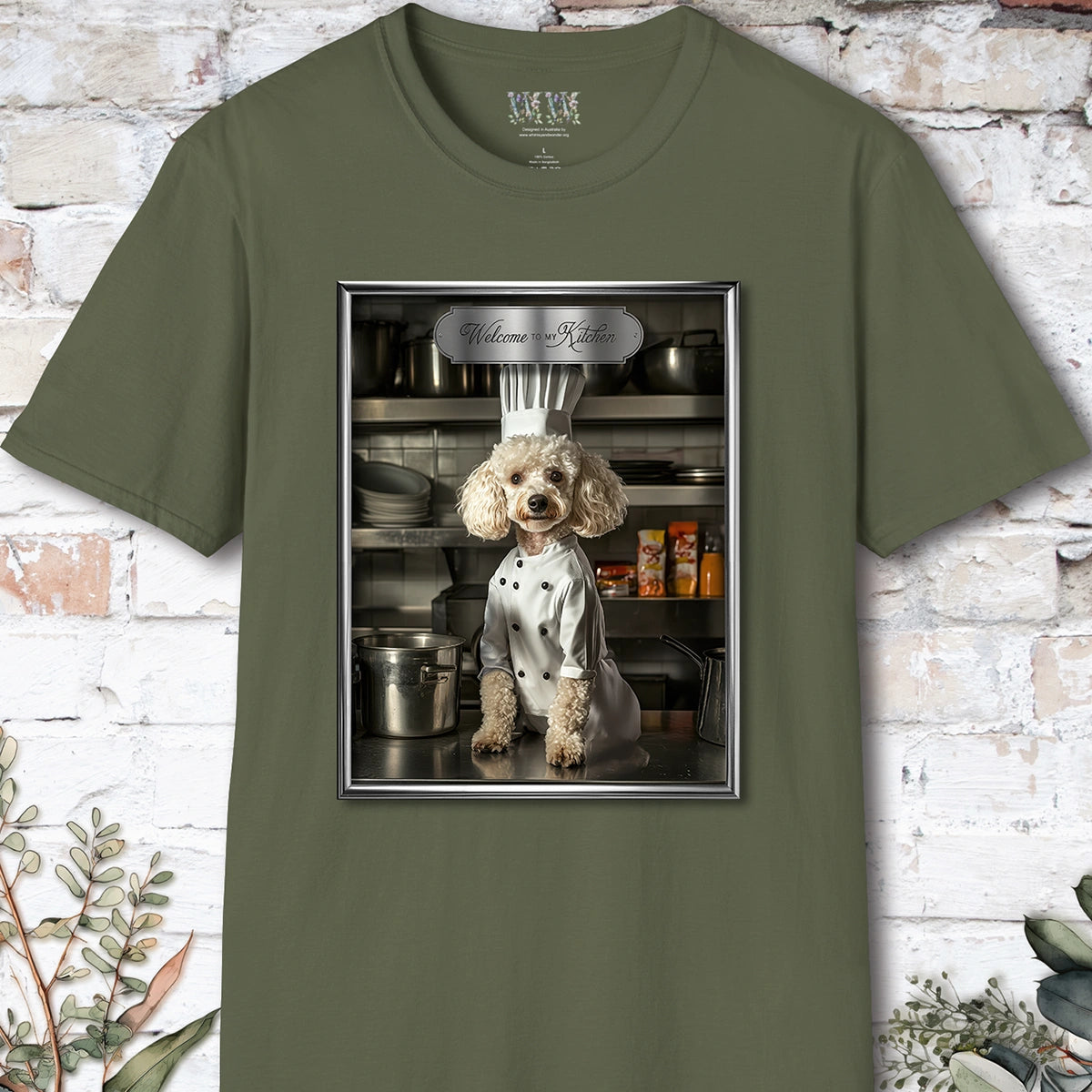 Poodle #2 Chef Unisex T shirt